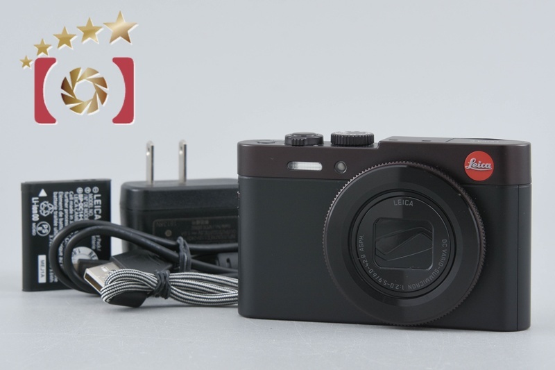 【中古】Leica ライカ C Typ 112 ダークレッド コンパクトデジタルカメラ