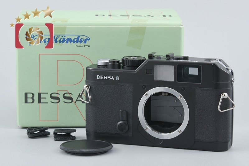 【中古】Voigtlander フォクトレンダー BESSA-R ブラック レンジファインダーフィルムカメラ 元箱付き