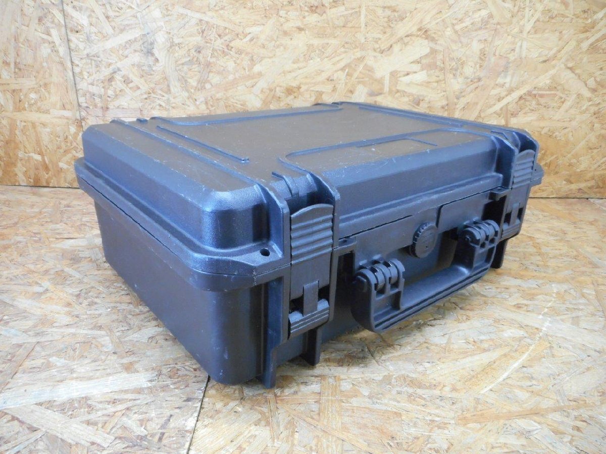 ◎メーカー不明 機器輸送ハードケース ミリタリーケース トランクタイプ 機材ケース◎［H714]