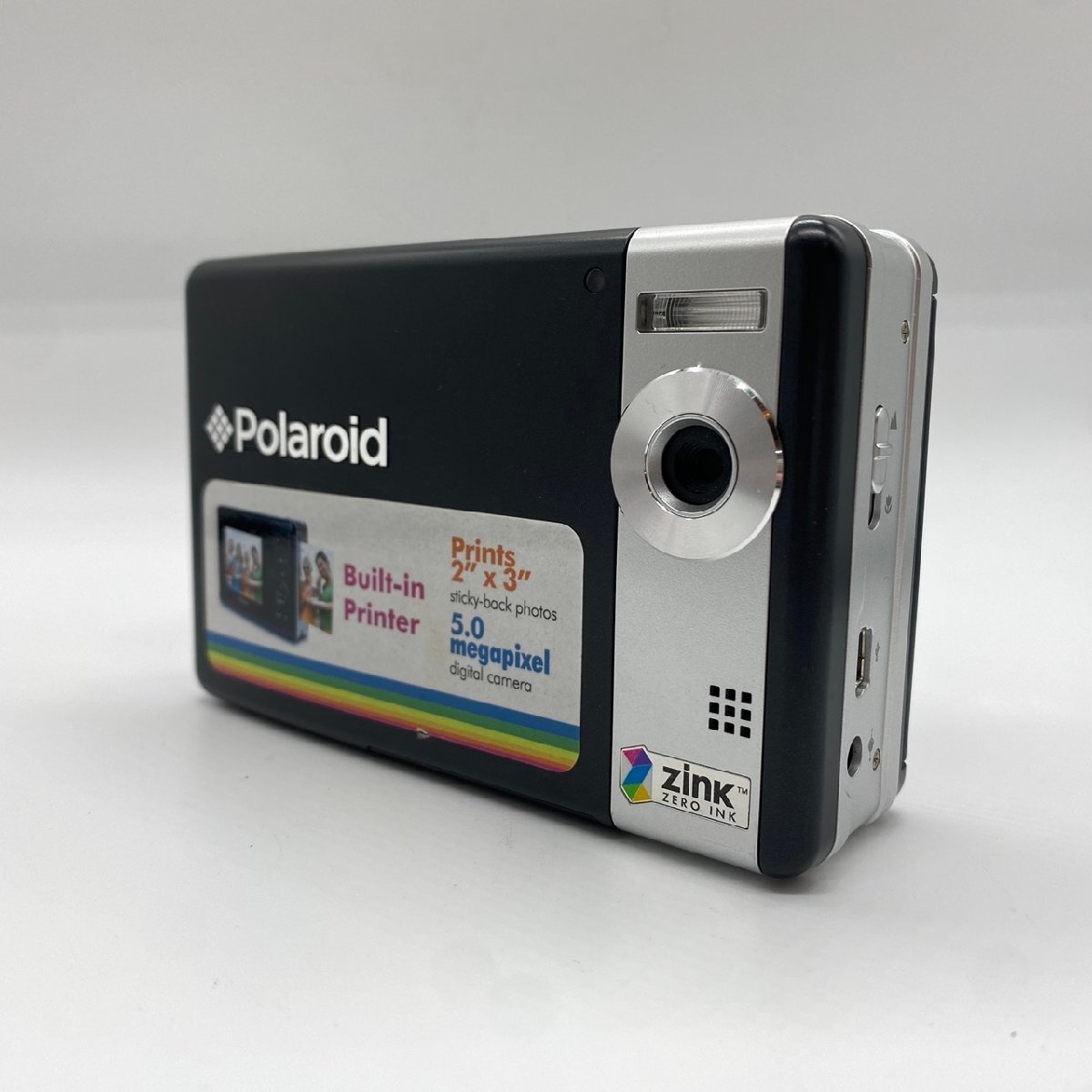 Polaroid TWO CZA-05300B ポラロイド プリンタ内蔵 インスタントデジタルカメラ -n946