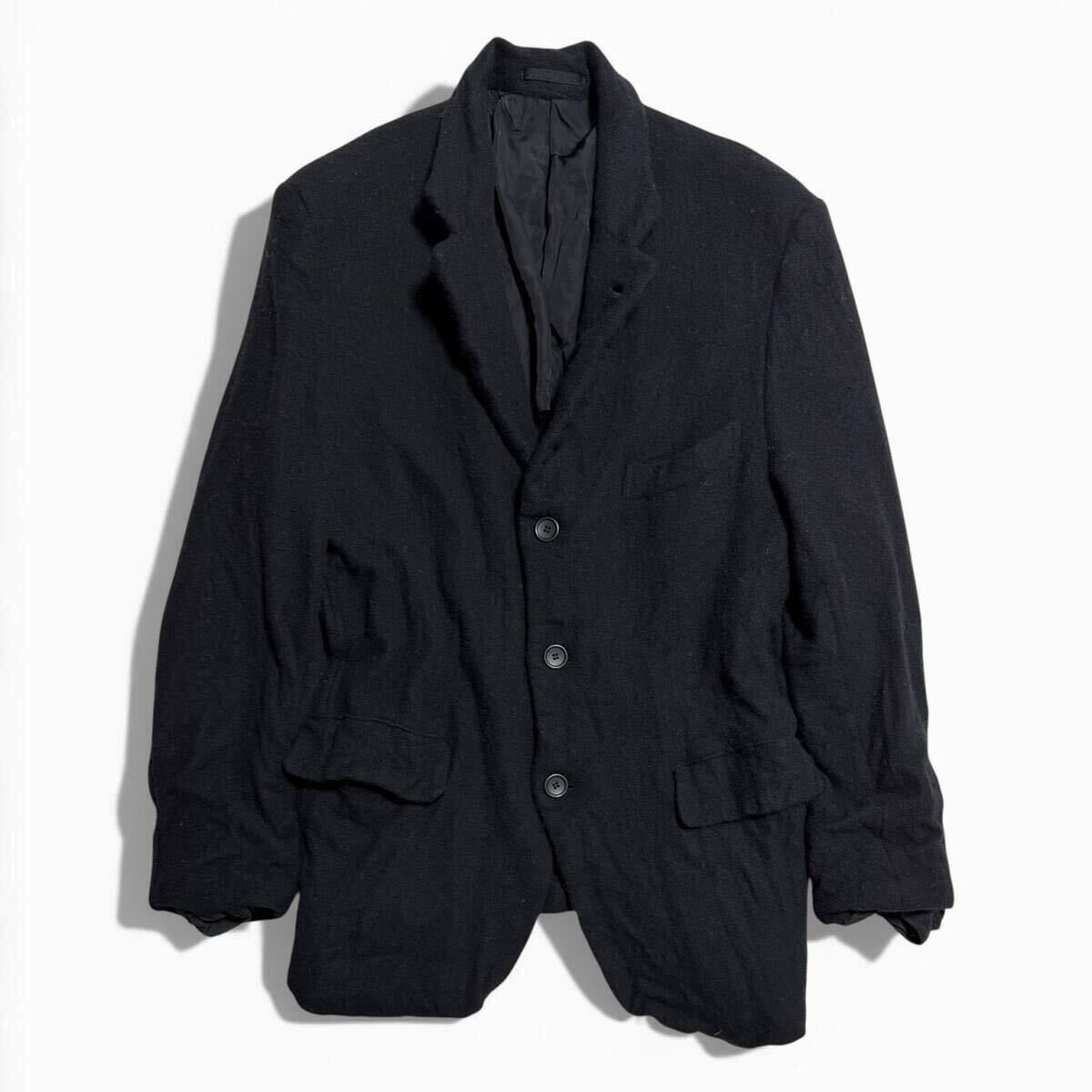 ウール縮絨 ジャケット コムデギャルソンオムプリュス HOMME PLUS 98AW 1998AW シーム 94AW 1994AW 縮絨期 Paul Harnden 山口一郎 JONIO