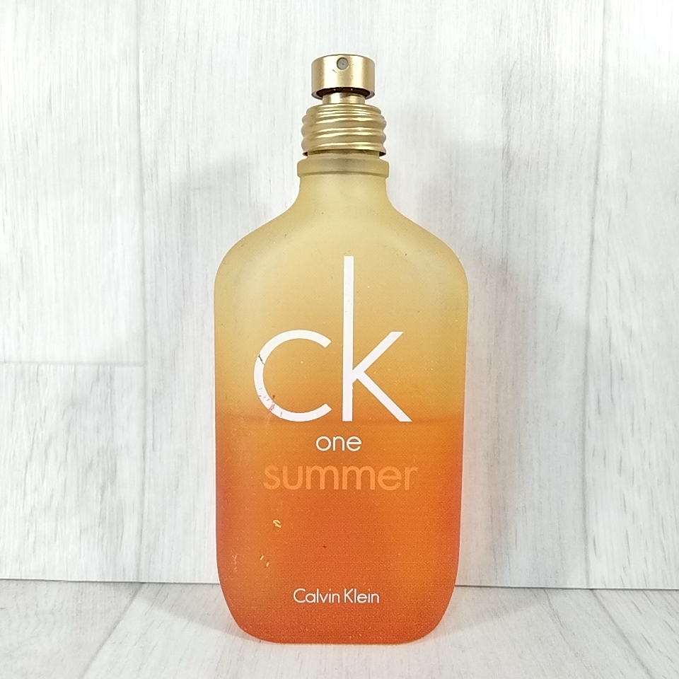 カルバンクライン　シーケーワン サマー　100ｍｌ　オードトワレ　calvin klein　CK ONE SUMMER　Eau de Toilette　EDT　香水　　TP218