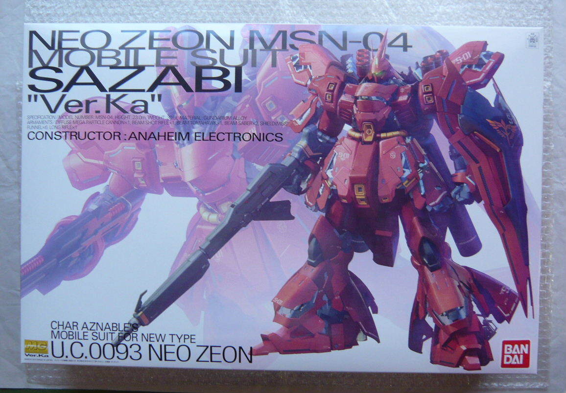 ★☆MG 機動戦士ガンダム 逆襲のシャア サザビーVer.Ka☆★