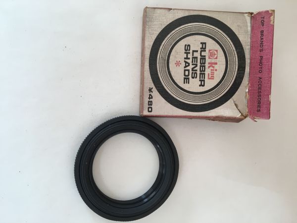 27544 Hood kinng RUBBER LENS SHADE 55mm