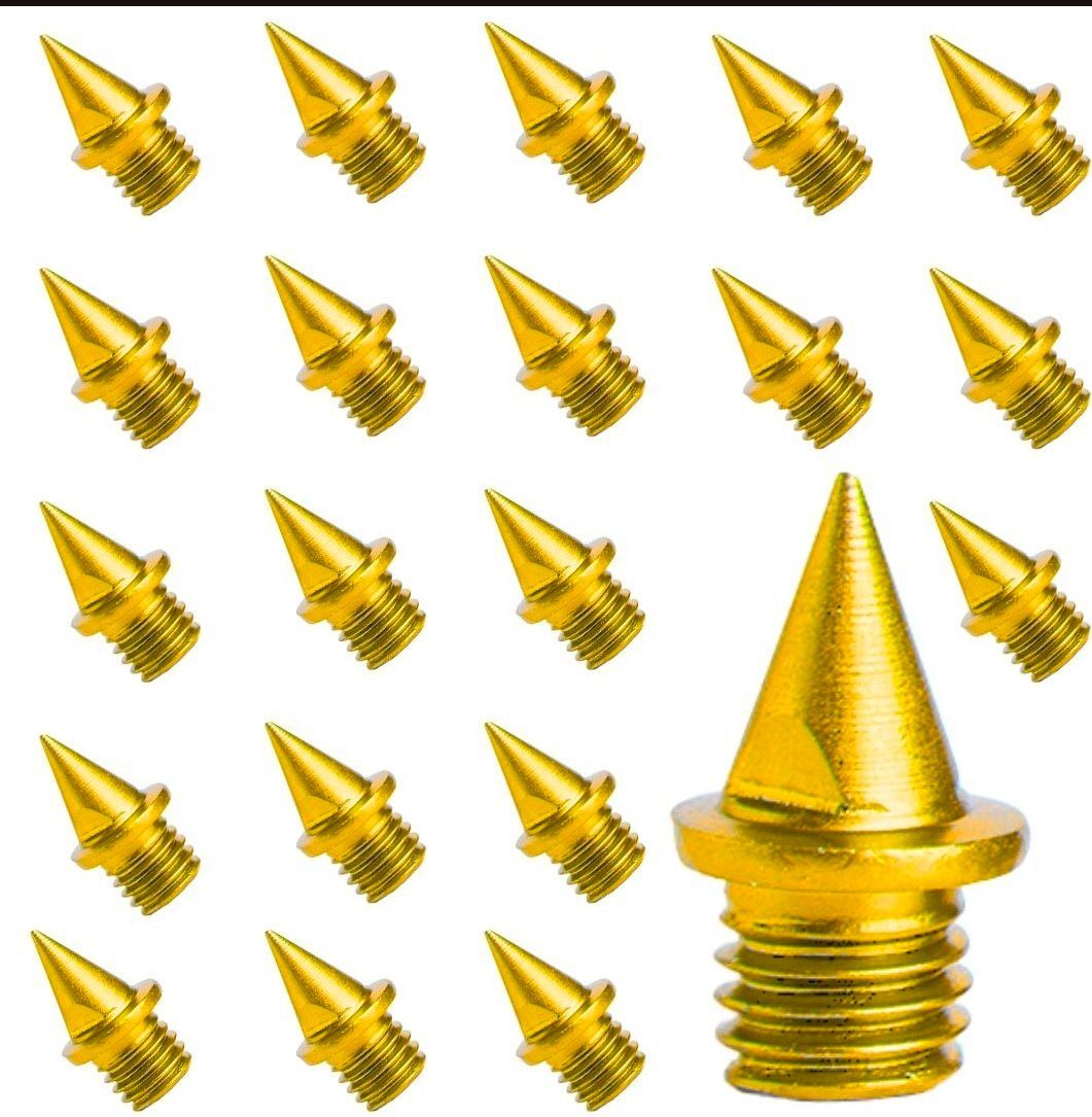 スパイクピン　ニードルピン　ニードル　陸上競技　ゴールド