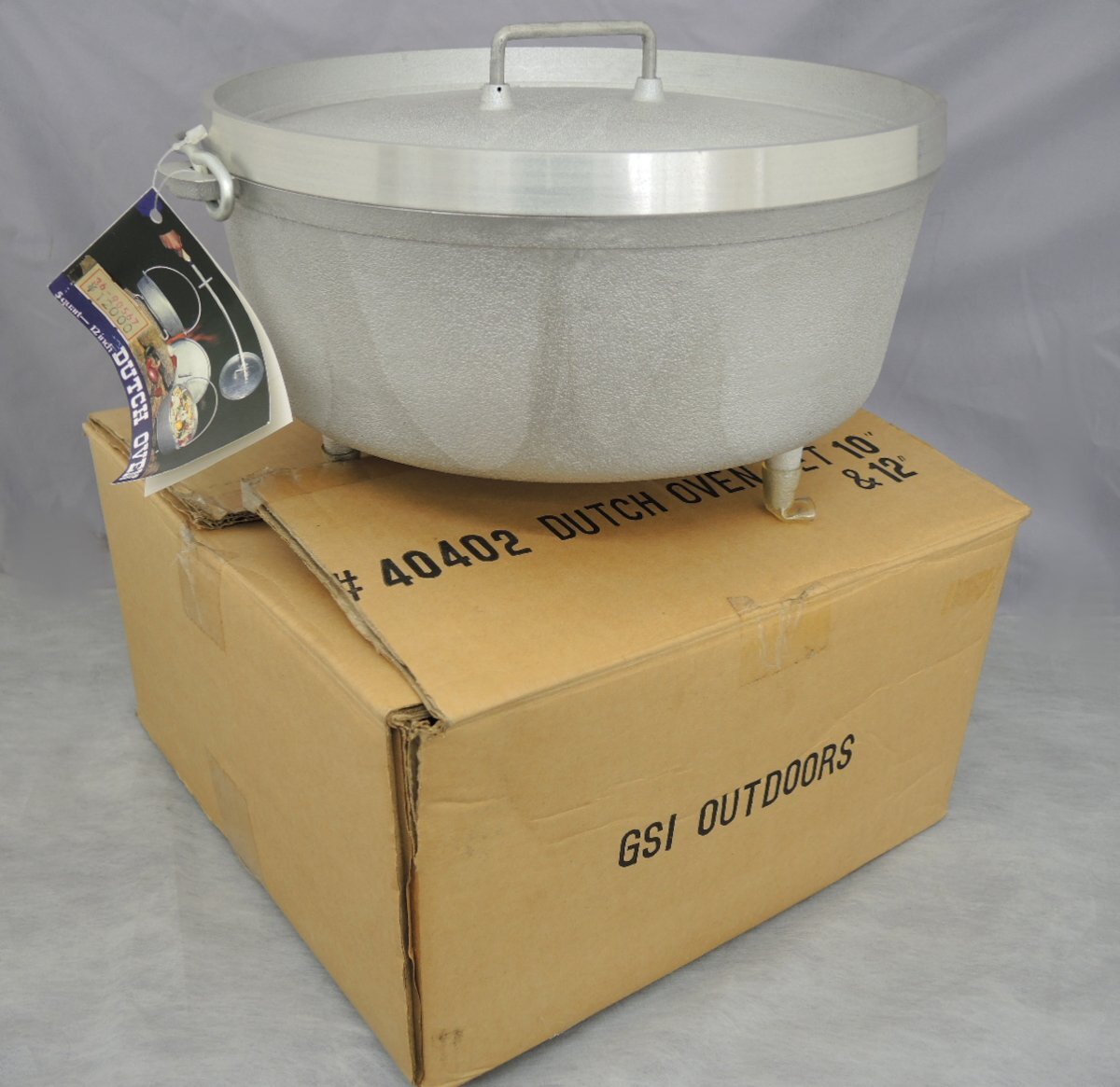 GSI OUTDOORS DUTCH OVEN 12in. ダッチオーブン アルミニウム 30.5cm made inTaiwan 未使用品