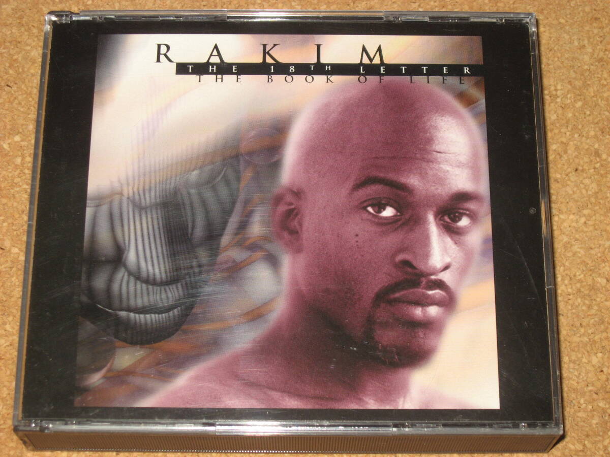 04CD2枚組■RAKIM■18TH LETTER(1stソロ・アルバム)+Book Of Life（Eric B＆Rakim時代のシングル音源集ベスト全15曲）