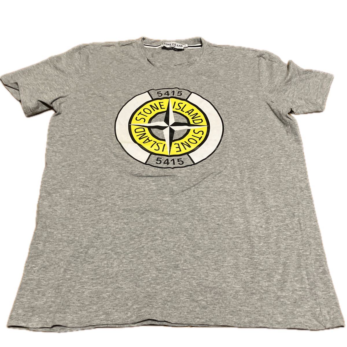 STONE ISLAND ストーンアイランド　 Tシャツ グレー 半袖 古着 半袖Tシャツ　XL