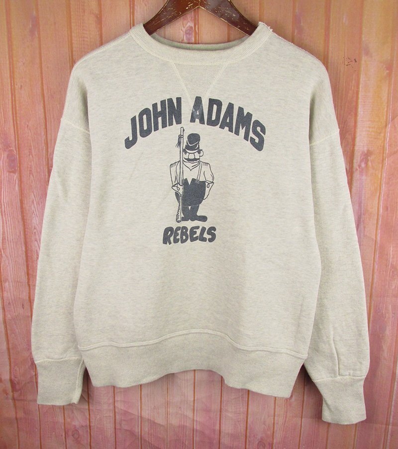 MAW9450 WAREHOUSE ウエアハウス スウェット JOHN ADAMS オートミール系 40