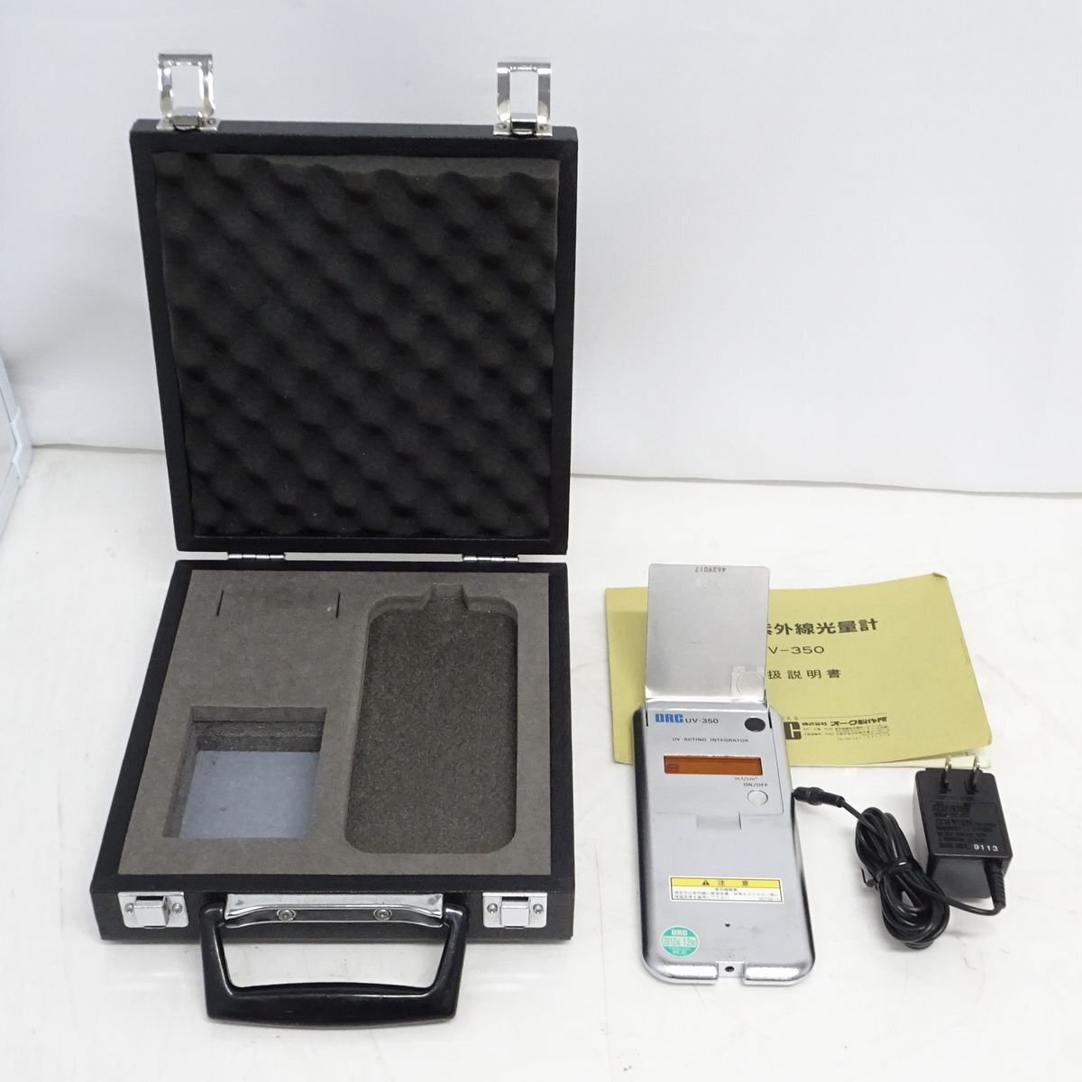 ORC UV-350 UV ACTINO INTEGRATOR　オーク製作所 紫外線光量計【中古/動作ジャンク品】#441954