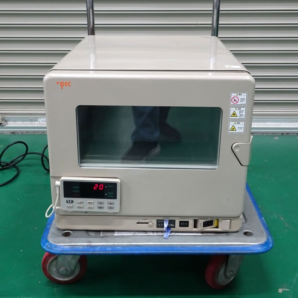 ESPEC ST-120B1 小型高温チャンバー エスペック 恒温槽（観察窓あり）【中古/簡易温度確認のみ/現状品】#441955