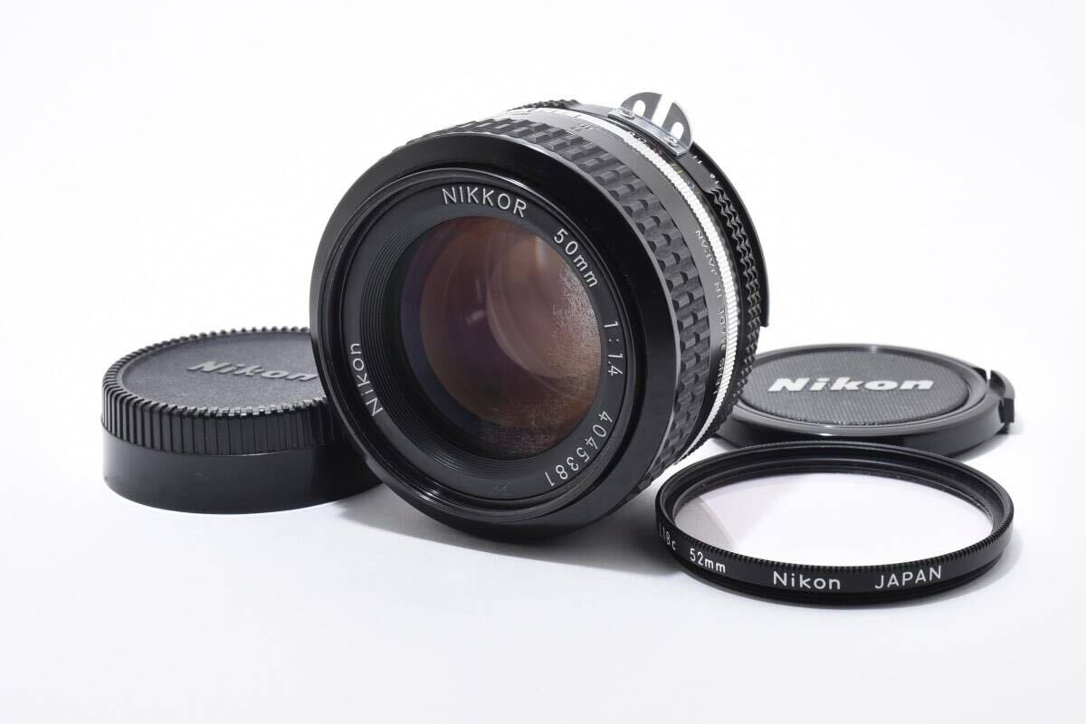 NIKON AI NIKOR 50mm F1.4 ニコン 単焦点 レンズ #4138