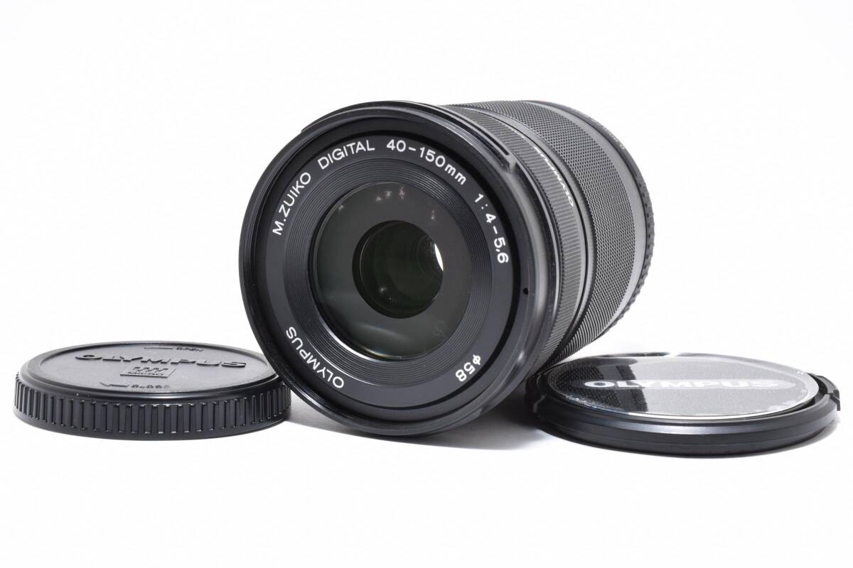 OLYMPUS M.ZUIKO 40-150mm F4-5.6 R ED MSC ブラック オリンパス レンズ #4171