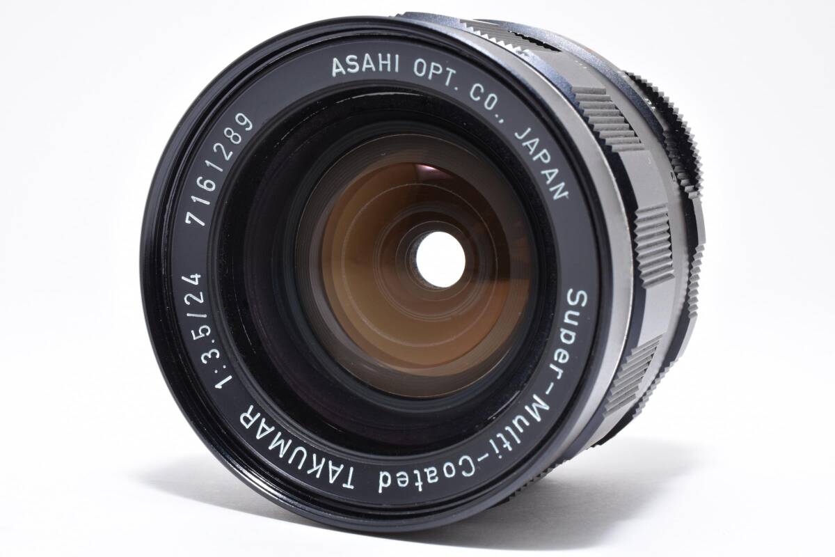 PENTAX Super Multi Coated TAKUMAR 24mm f3.5 M42 ペンタックス 単焦点 レンズ #4172