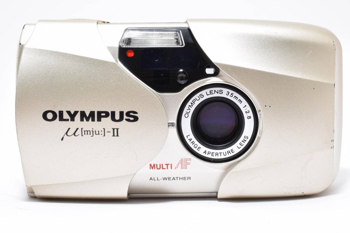 OLYMPUS μ [mju:]-II オリンパス ミュー コンパクトフィルムカメラ #3420