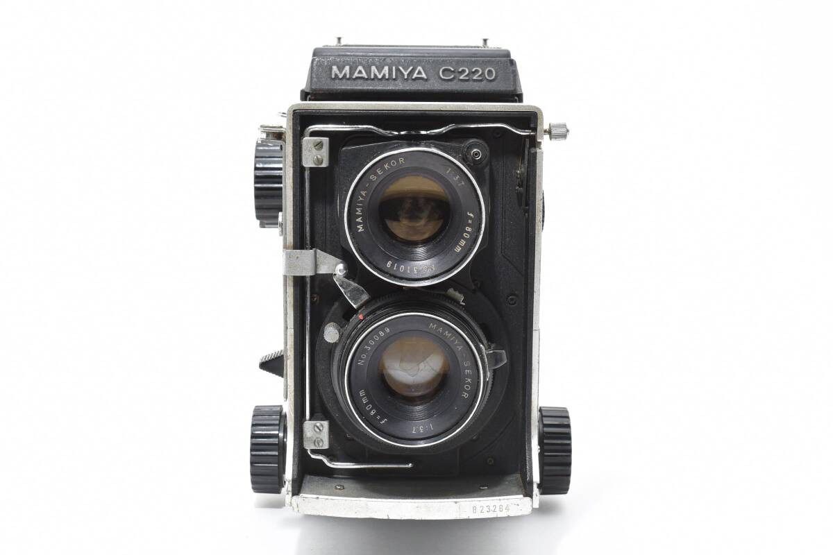 MAMIIYA C220 professional MAMIYA SEKOR 80mm F3.7 マミヤ 二眼レフ フィルムカメラ #4178