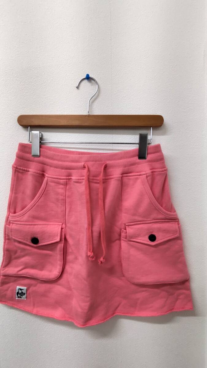 ☆☆CHUMS　スウェットスカート　Lサイズ　アウトドア　Spring　Salmon