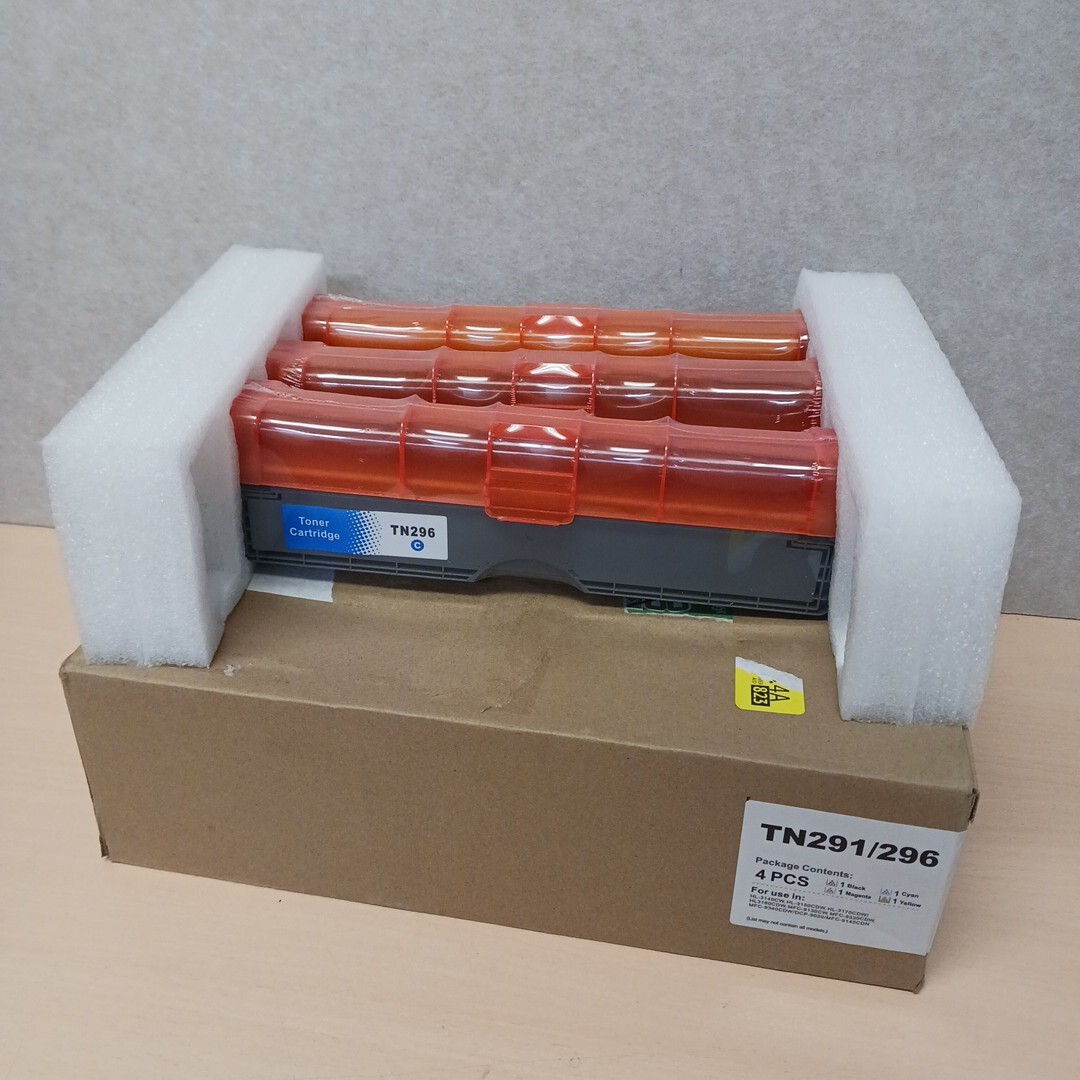 y011306k Brother【互換品】ブラザー TN-291(BK) TN-296 (C/Y) 3本セット 大容量タイプ トナーカートリッジ