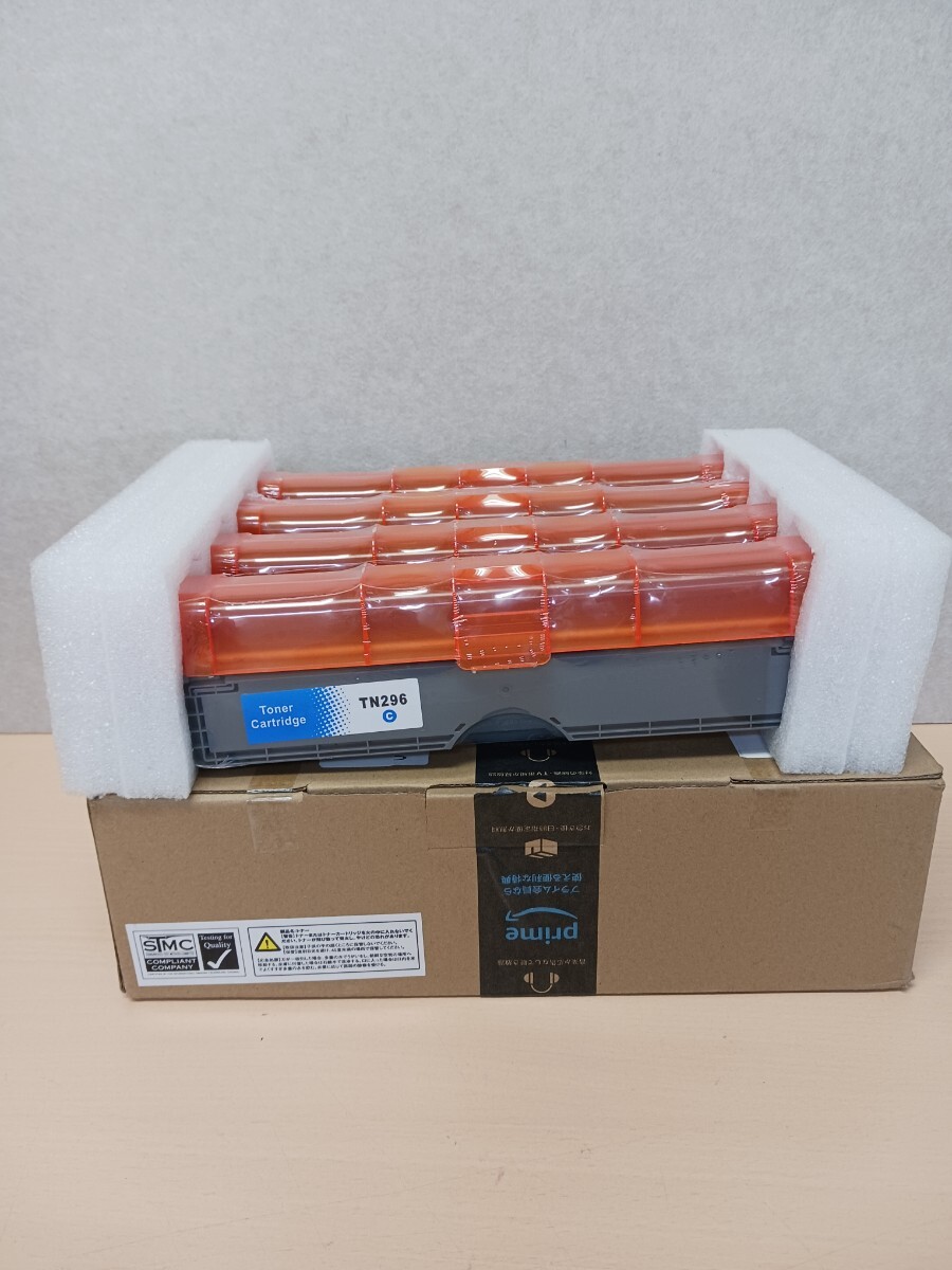 y011307k Brother【互換品】ブラザー TN-291 (BK2本)TN-296(C 2本) 4本セット トナーカートリッジ