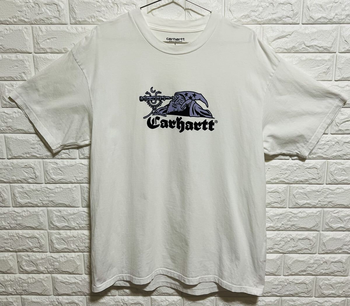 Carhartt (カーハート)Tシャツ 半袖シャツ ホワイト Lサイズ 半袖Tシャツ 白