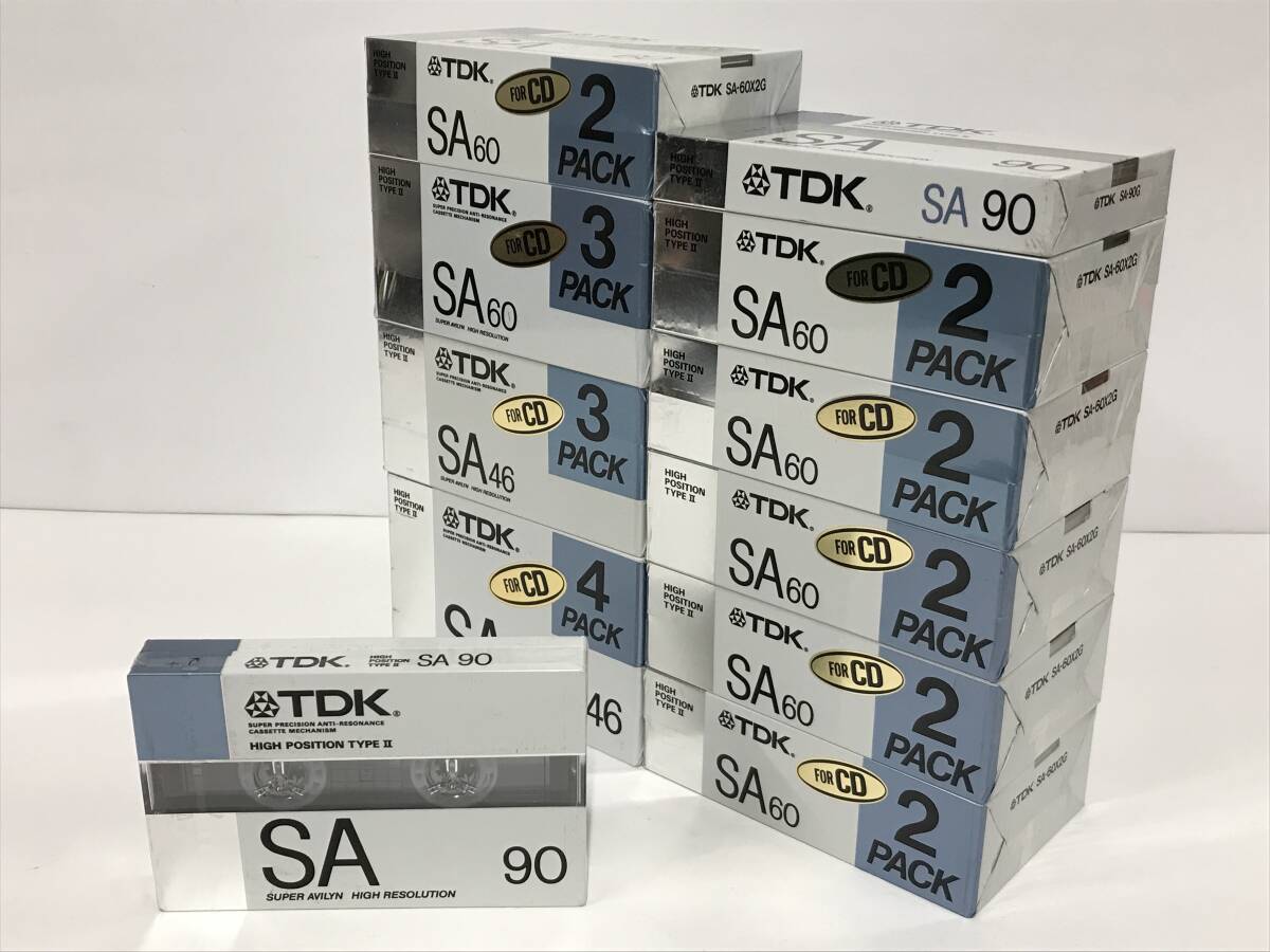 ★☆ネ243 未開封 カセットテープ TDK HIGH POSITION SUPER AVILYN SA/90 他 24本セット☆★
