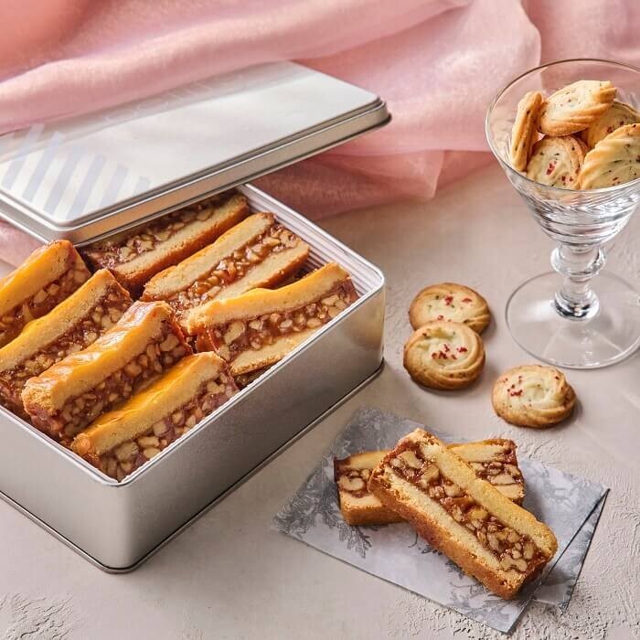 ABCクッキング 紙レシピ「くるみと塩キャラメルのサブレサンド &チーズクッキー」ケーキコース 基礎クラス シーズンメニュー