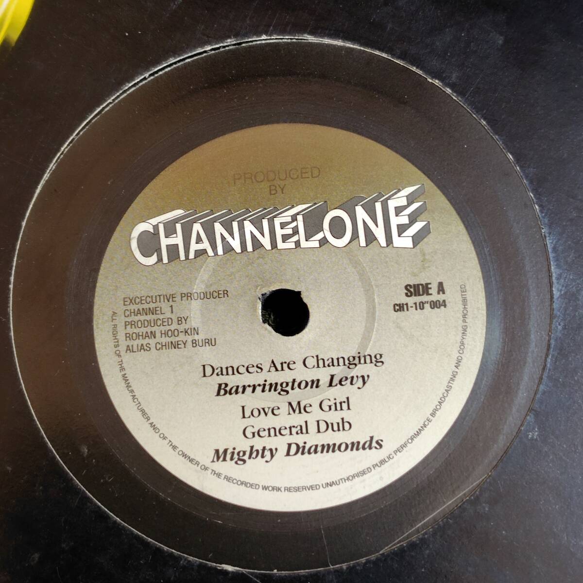 (10inch) General Riddim Dance Are Changing Barrington Levy from Channel One