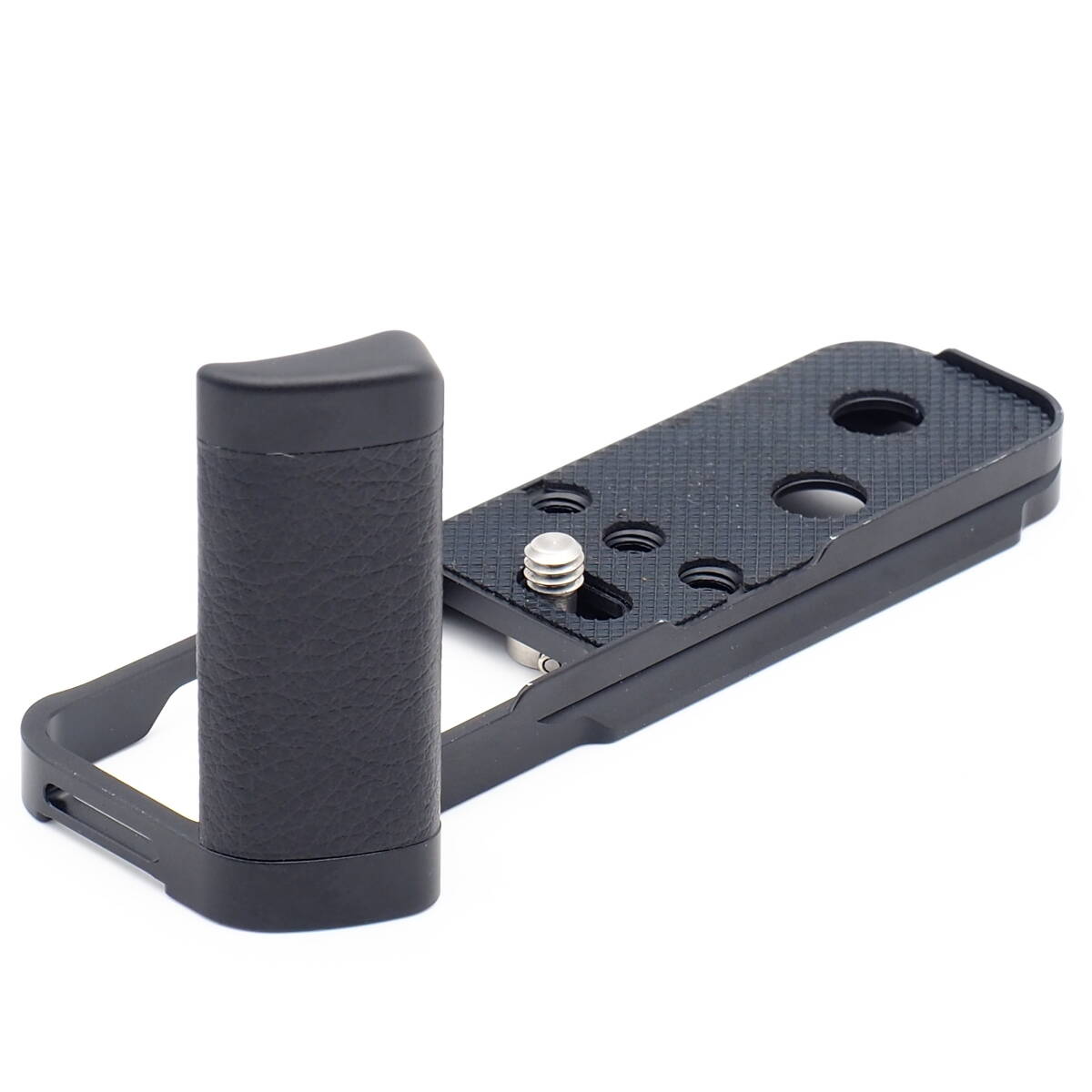 FUJIFILM X100VI X100V 対応 メタルハンドグリップ JJC HG-X100VI BLACK アルカスイスQRプレート対応 薄型スタイリッシュ 中古格安！