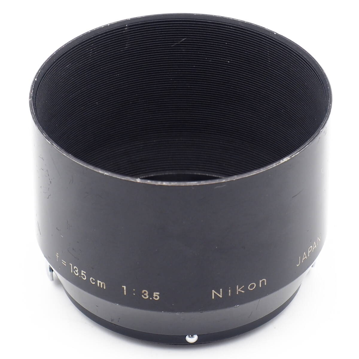 Nikon Lens Hood for NIKKOR 13.5cm F3.5 [S mount or L39 Leica screw mount] ニコン 135/3.5 Sマウント/L39マウント用 43mm スプリング式