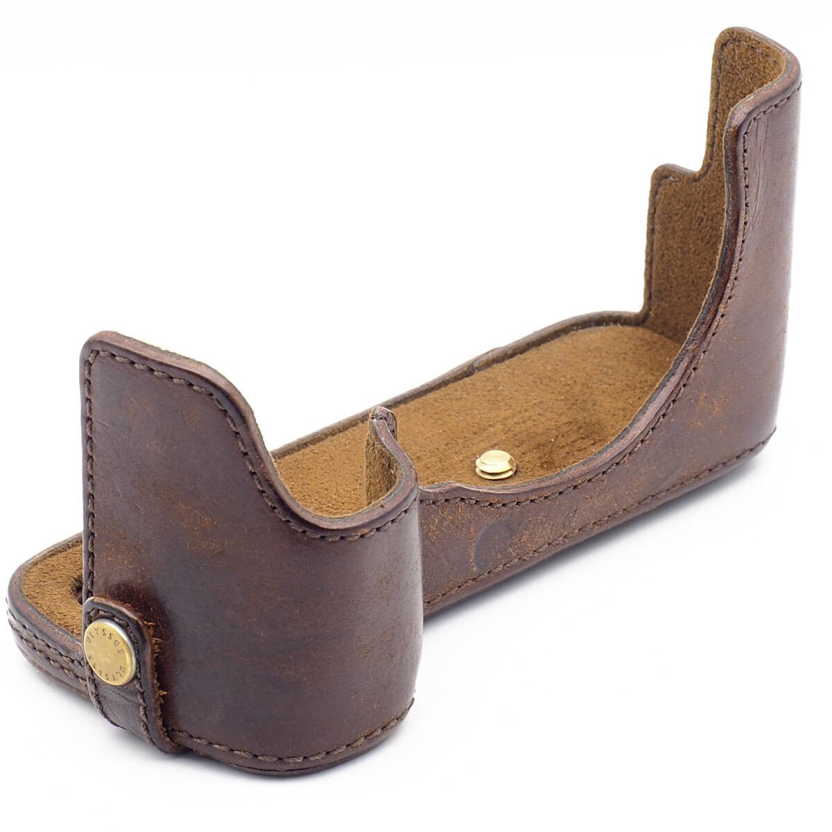 SONY α7 II / α7R II / α7S II 対応 ボディケース ULYSSES [ユリシーズ] ボディスーツ チョコレートカラー エイジングレザー風合い最高