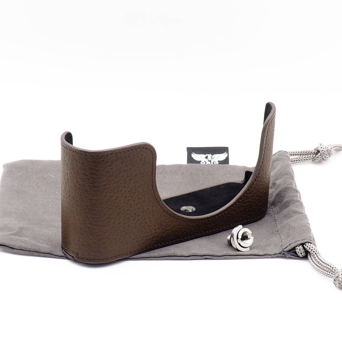 Leica Q3 / Q3 43 対応 ボディケース TP Original ダークブラウン 上質コロンビアレザー バッテリードア開閉式 グッドコンディション・格安