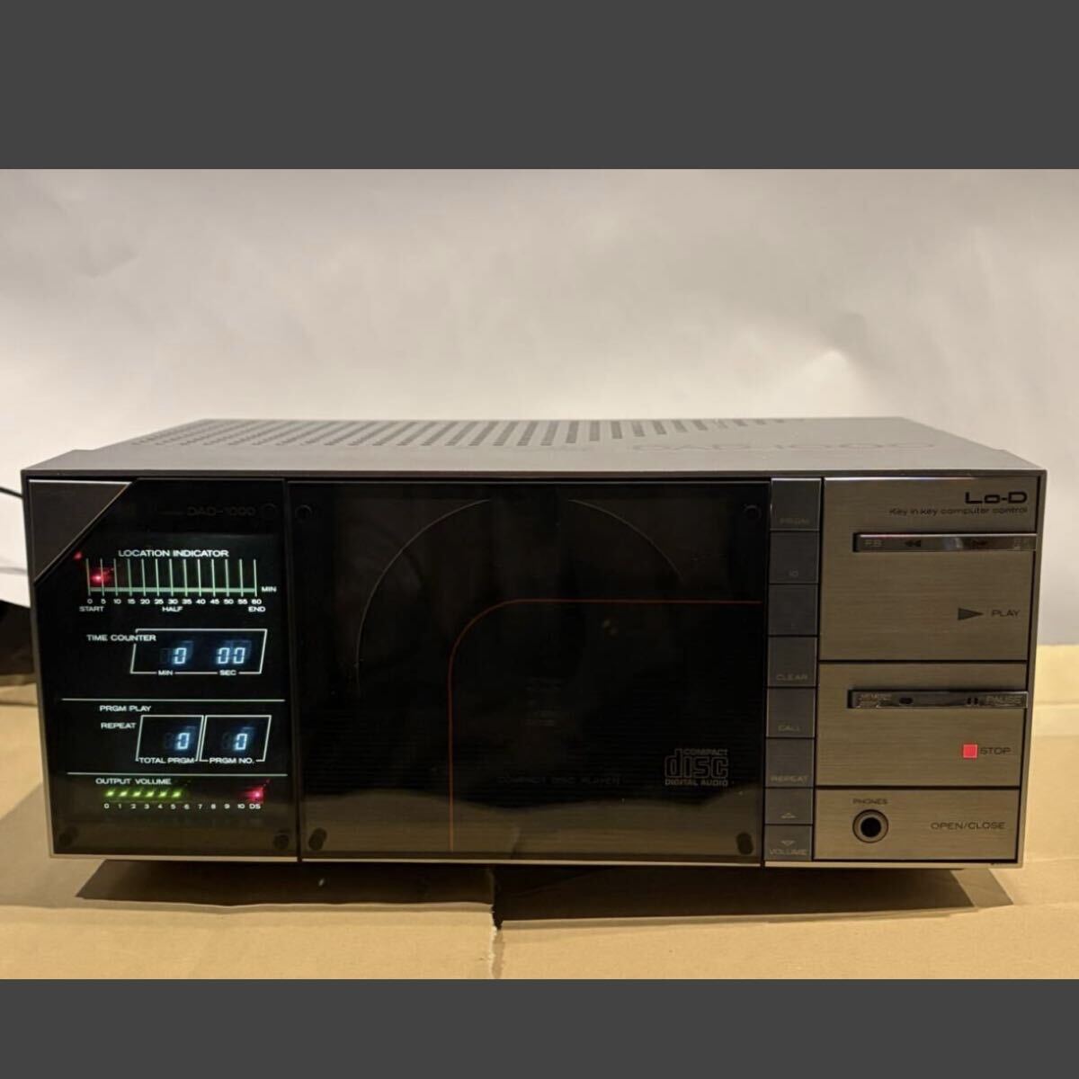Lo-D HITACHI DAD-1000 CDプレイヤー ⑤