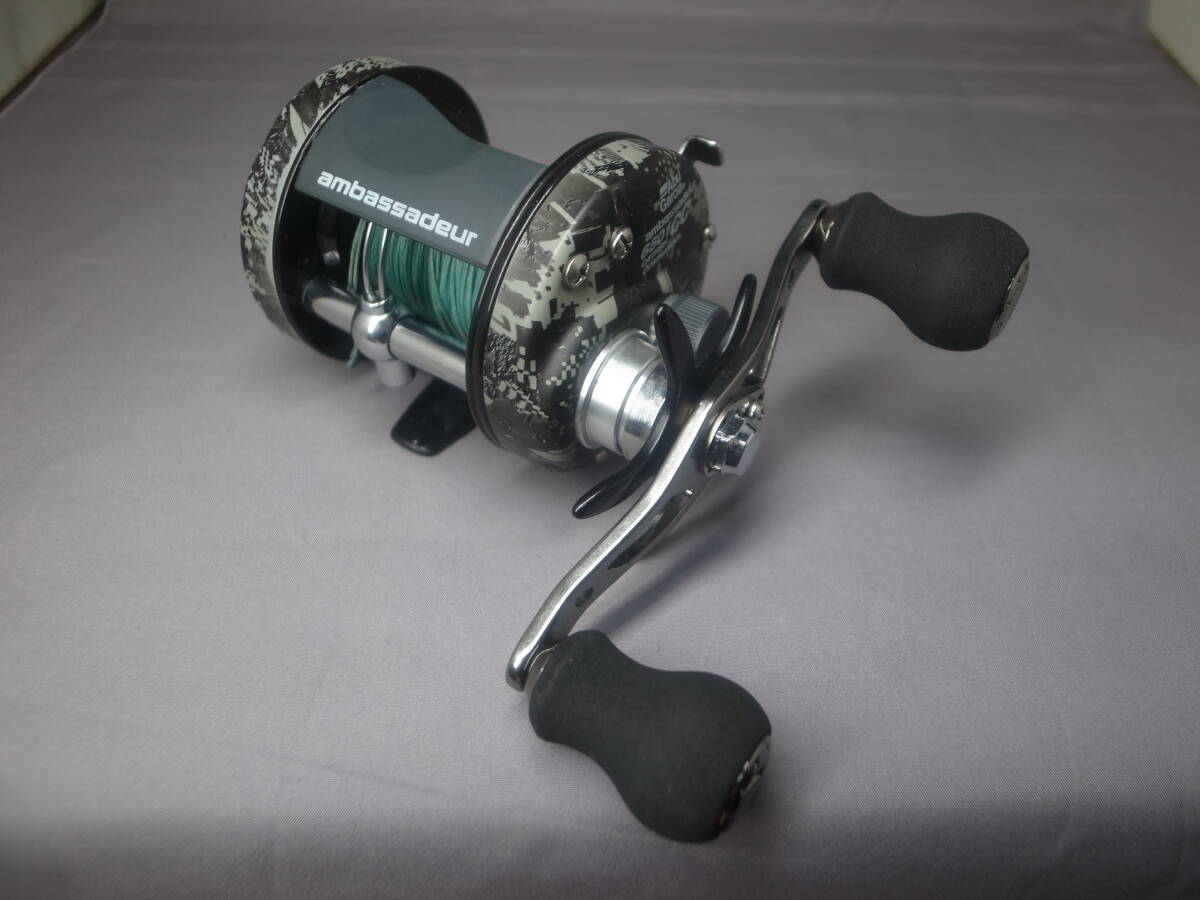 美品★アブガルシア/Abu Garcia★アンバサダー★6501CC★リール/釣具/フィッシング/ナマズ