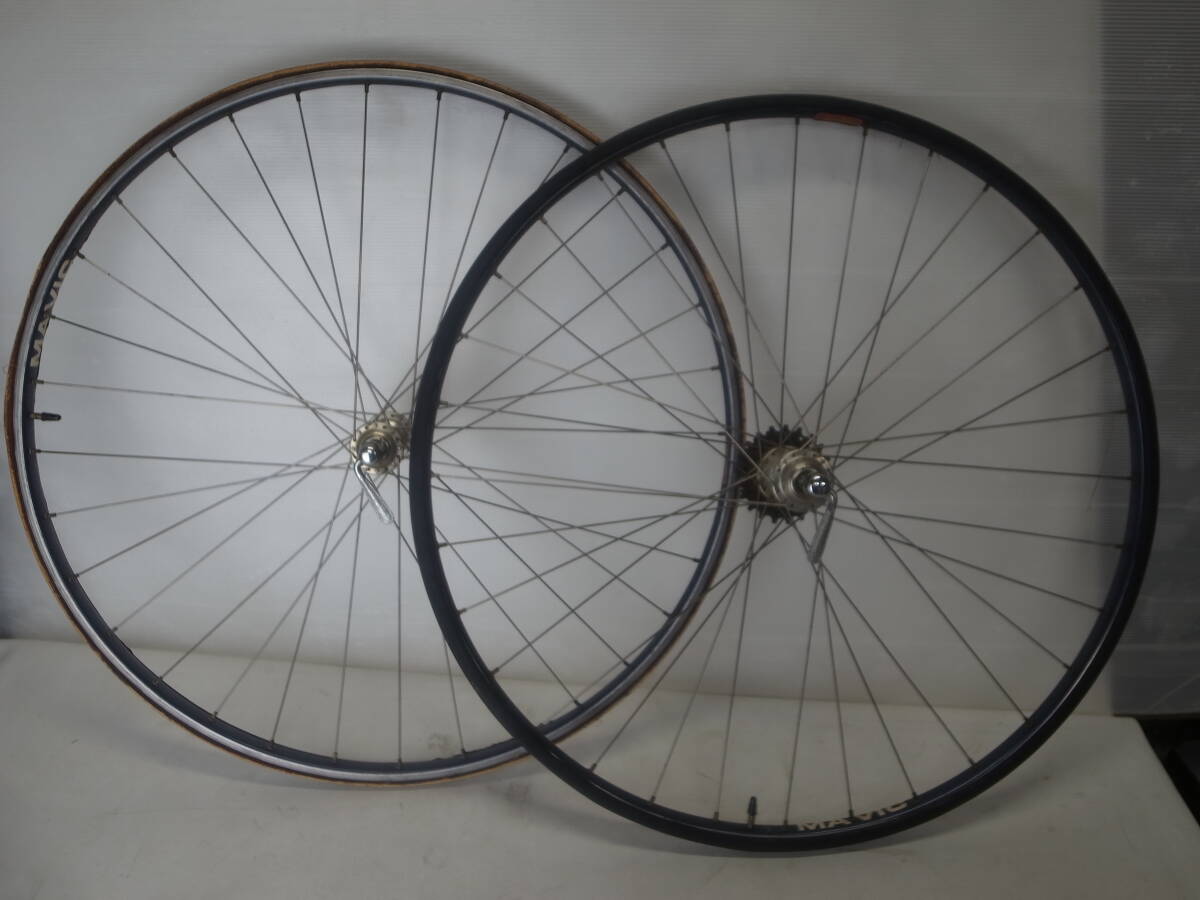 レア★MAVIC/マビック★S.S.C★カンパニョーロ/レコード★イタリー★32H★チューブラ―/リム★ヴィンテージ★現状品★