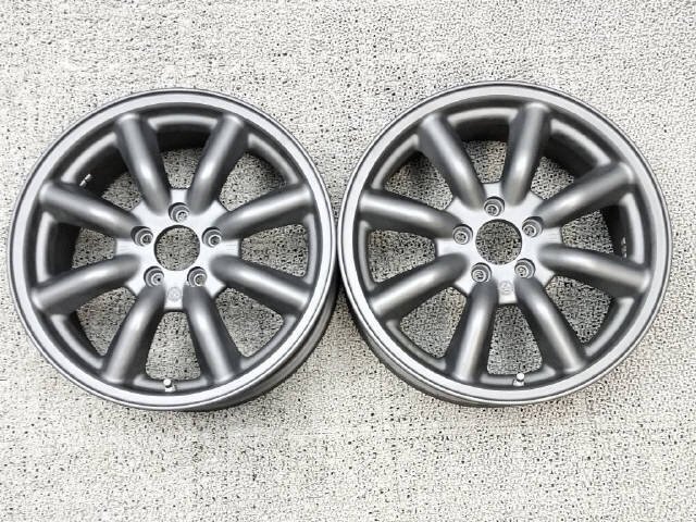 bkurudepa ワタナベ ホイール アルミ 16インチ 16x7J 5H PCD100 オフセット 40 2本 86 ZN6 [ZNo:07008423]