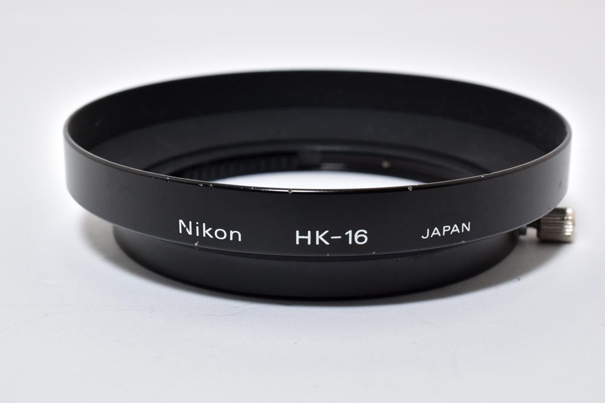 RU537★Nikon ニコン HK-16 かぶせ式 メタルレンズフード