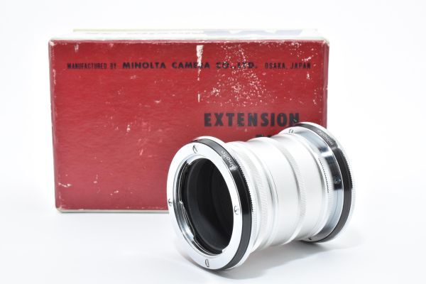 RU398★ミノルタ Minolta-SR EXTENSION TUBE エクステンションチューブ