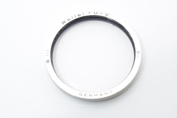 RU394★Rollel ローライフレックス 2.8F 用 Bay3 －0 UV 純正 フィルター