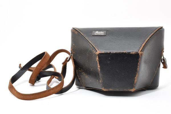 RU460★Leitz WETZLAR Leica ライカ 純正 カメラケース 革製