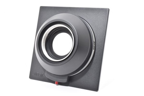 RU492★ジナー sinar DB 絞り羽根付き レンズボード