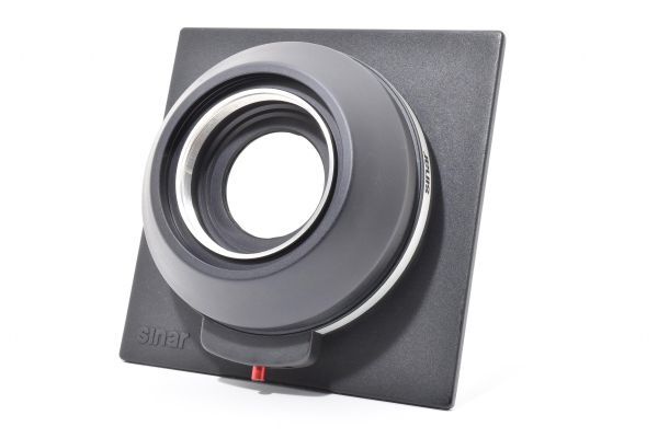 RU484★ジナー sinar DB 絞り羽根付き レンズボード