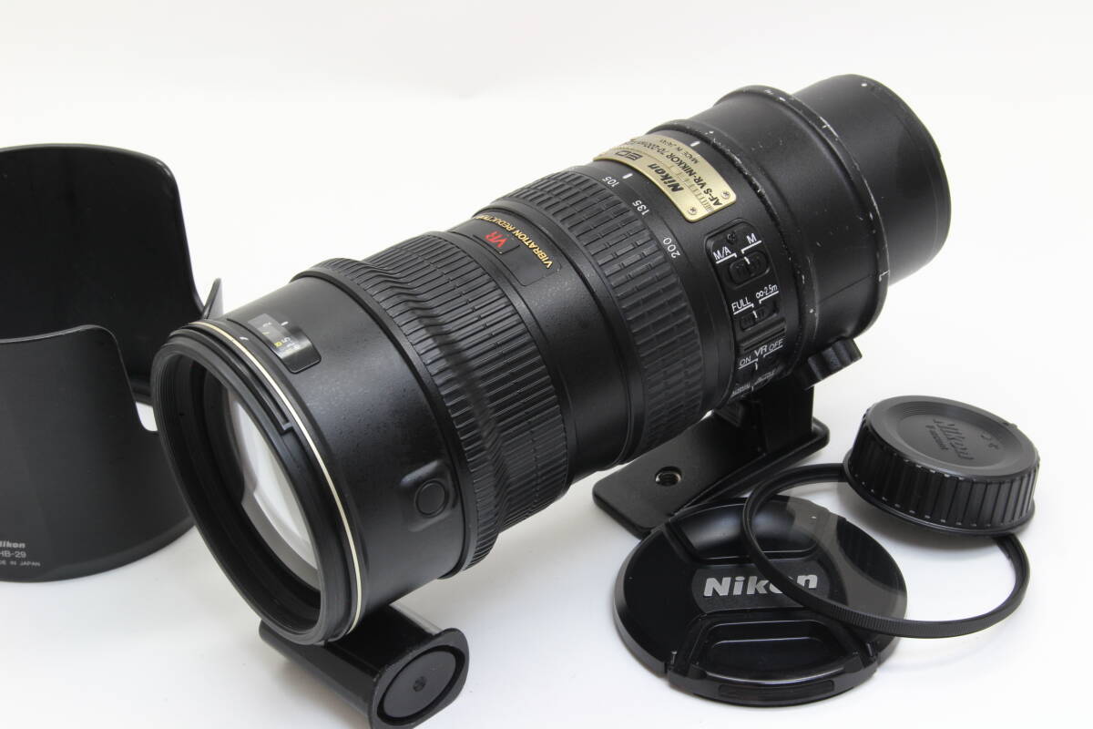 B+ (並品) Nikon ニコン ED AF-S NIKKOR 70-200mm F2.8G VR 初期不良返品無料