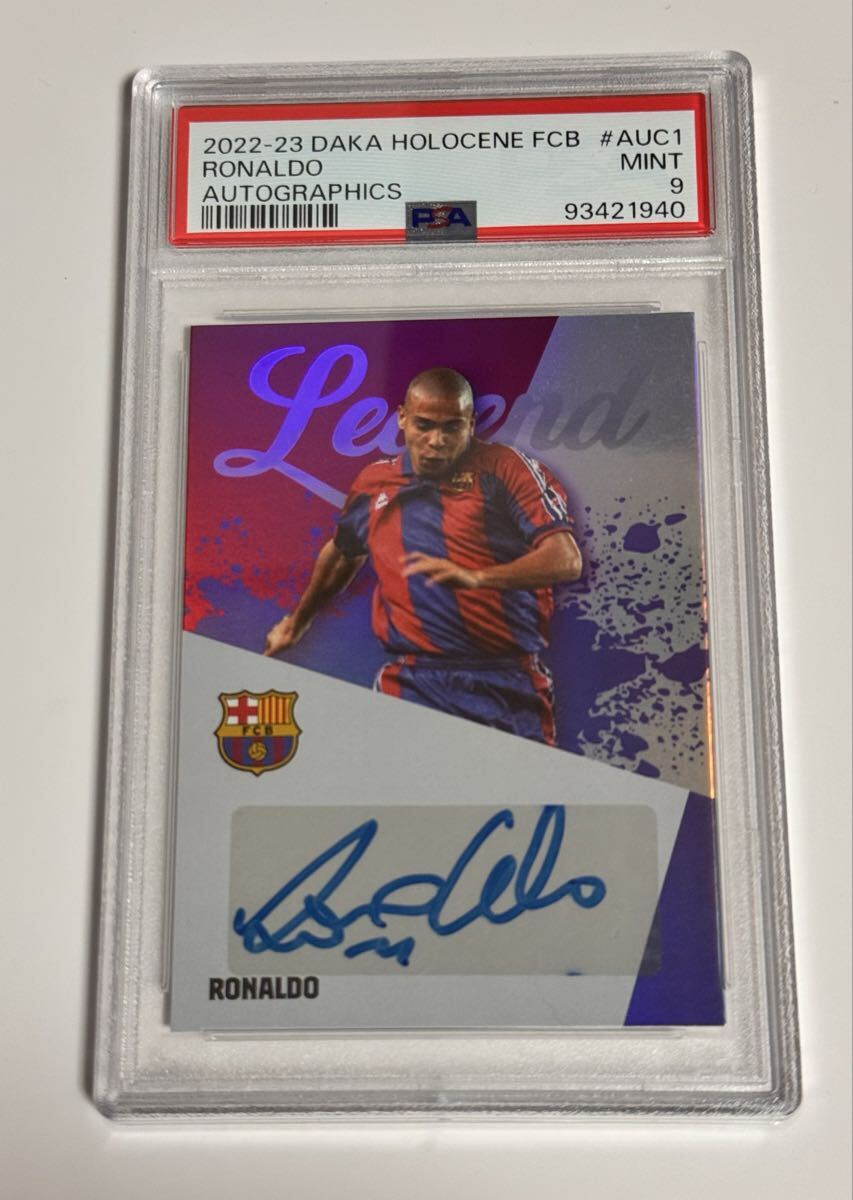 PSA9 ロナウド 25枚限定 直筆サインカード auto ブラジル代表 バルセロナ レアル daka EPOCH BBM topps panini