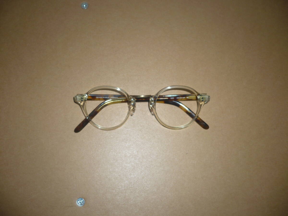 OLIVER PEOPLES　1955　雅　BECR/DTB　Limited Edition　日本製　美品　国内正規品 　キハク　EYEVAN7285　10EYEVAN　505　MP-2