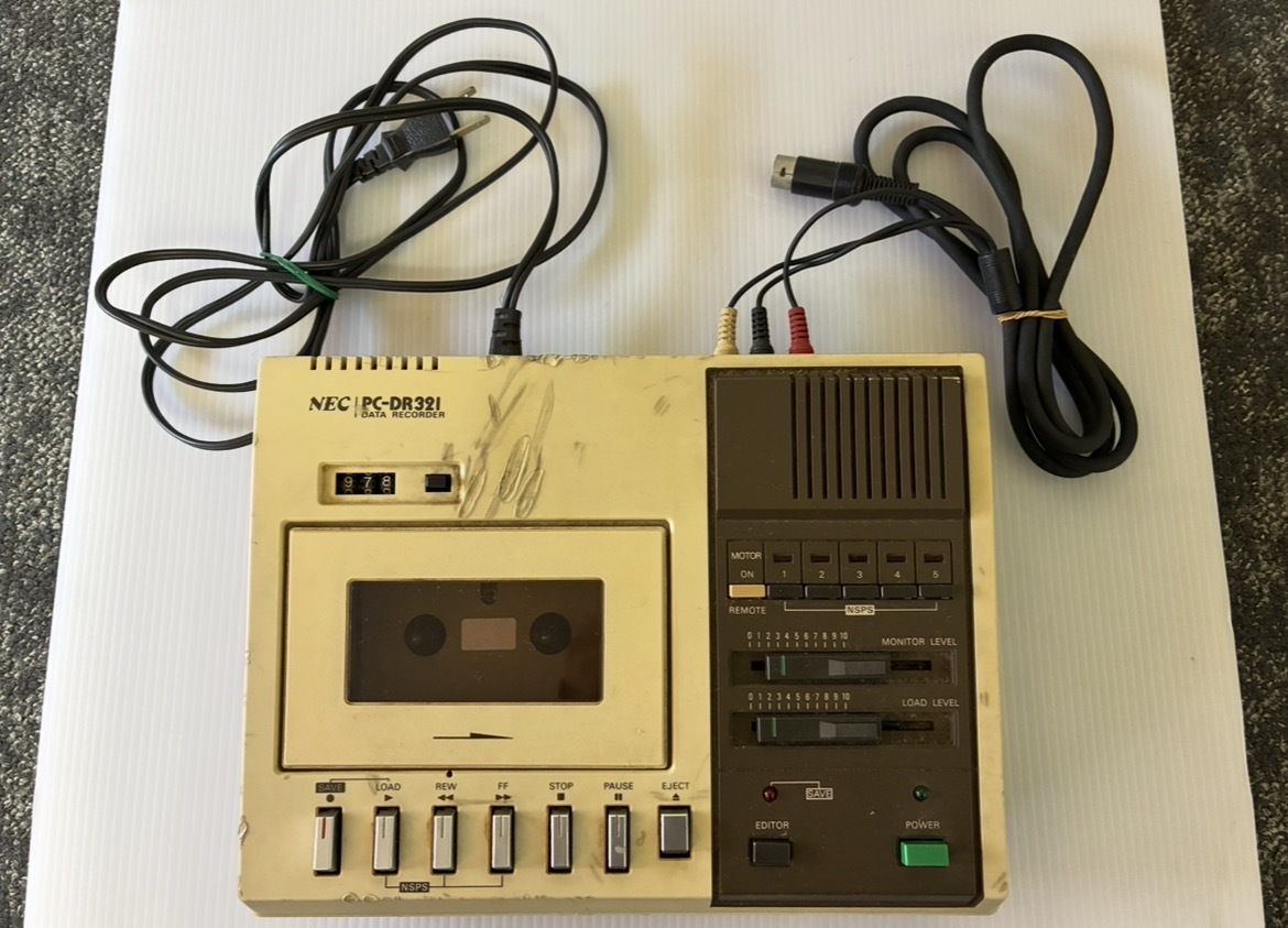 NEC PC-DR321 DATA RECORDER / データレコーダー