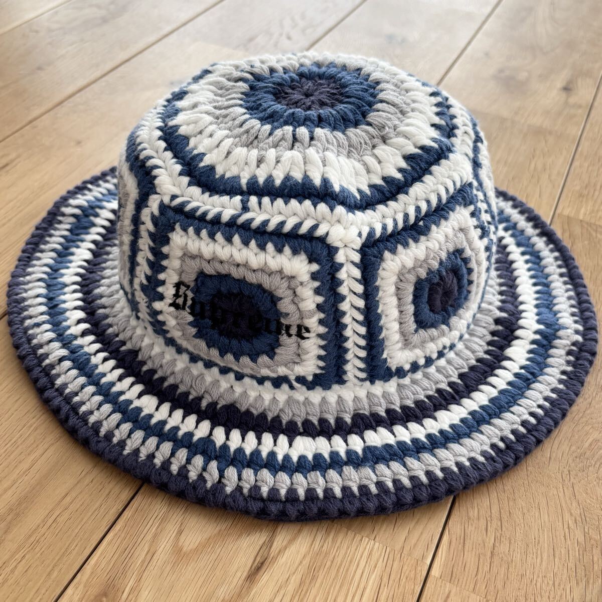 【希少】Supreme Crochet Crusher Hat 20FW ハット シュプリーム クロシェ 帽子
