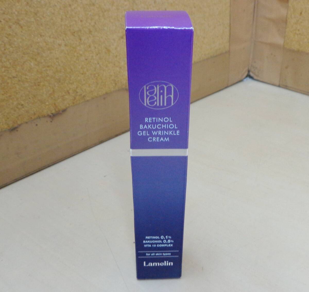 Ｂ10★Lamelin レチノール バクチオール ジェルリンクルクリーム 30ml★未開封