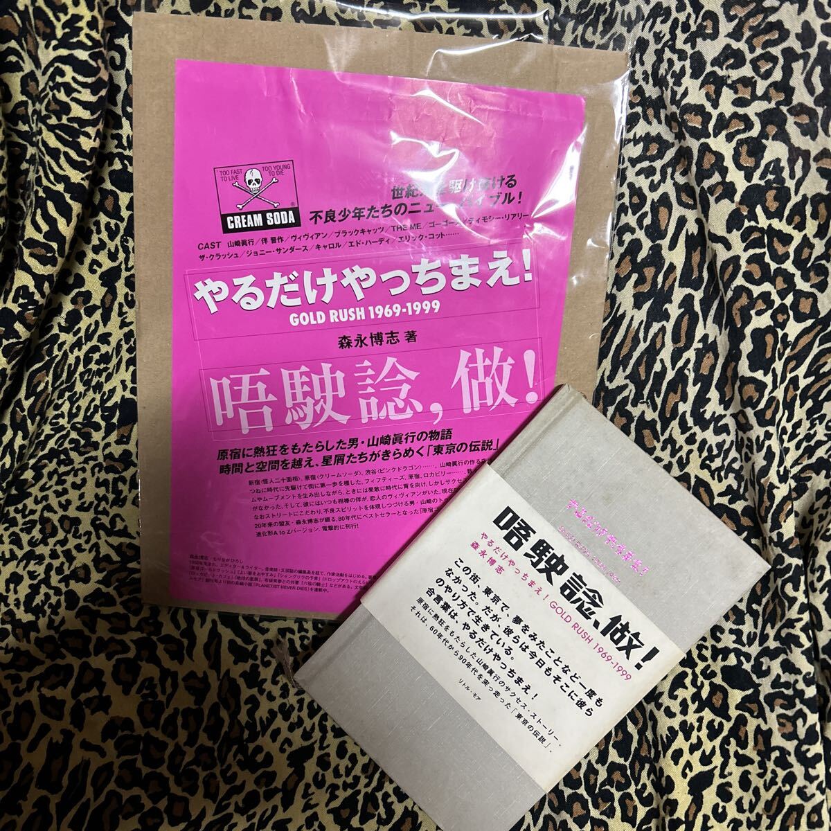 やるだけやっちまえ　森永博志　山崎真行　クリームソーダ　ピンクドラゴン　原宿ゴールドラッシュ　