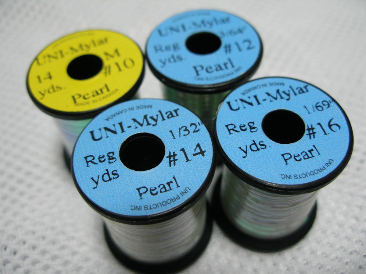 新品！特価！４０％OFF！☆ TIEMCO UNI ユニマイラー・パール ・ ４サイズセット ☆－⑬