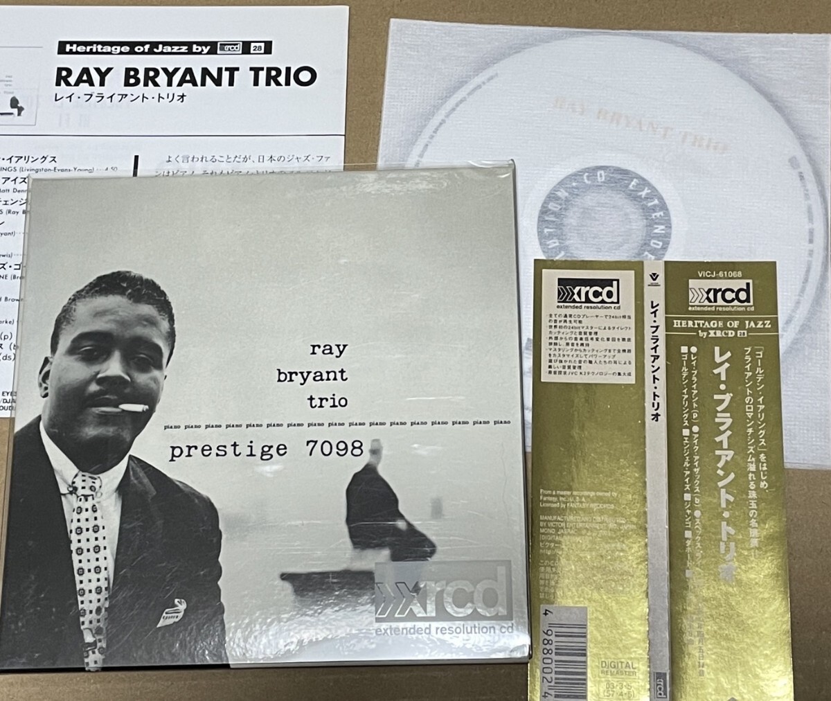 送料込 XRCD Ray Bryant Trio - レイ・ブライアント・トリオ 紙ジャケット / VICJ61068